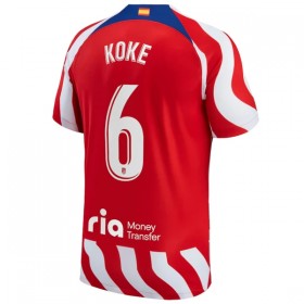 Atlético Madrid Koke 6 Hjemme 2022-23 - Fodboldtrøjer (S/S)